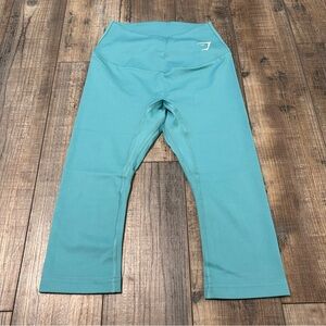 Gymshark Women's XS Training Cropped Leggings Teal